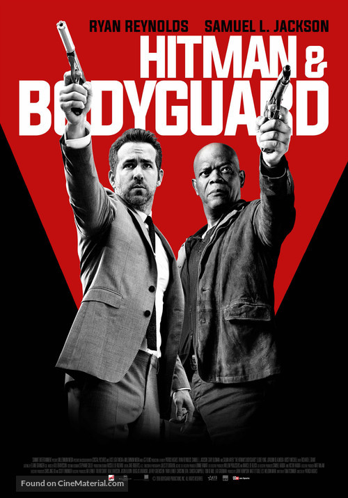 The Hitman&#039;s Bodyguard - Belgian Movie Poster