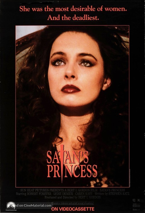 Satan&#039;s Princess - Video release movie poster