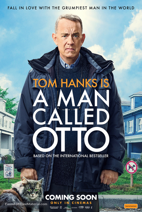 A Man Called Otto - Australian Movie Poster