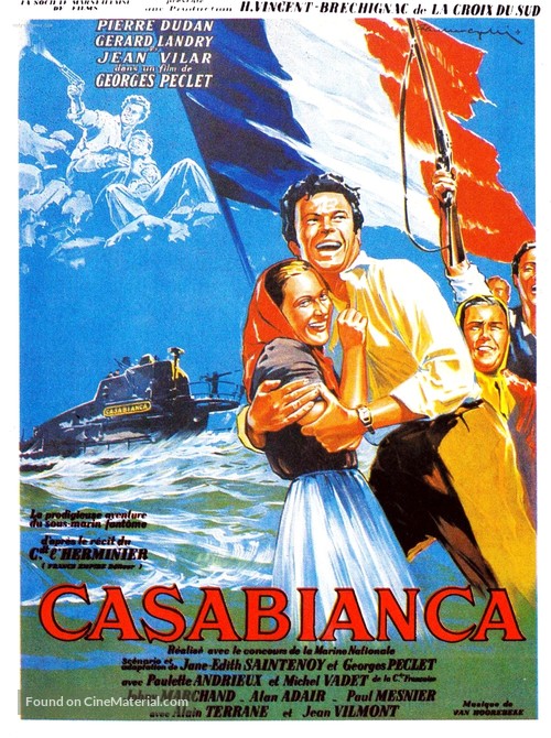 Casabianca - French Movie Poster