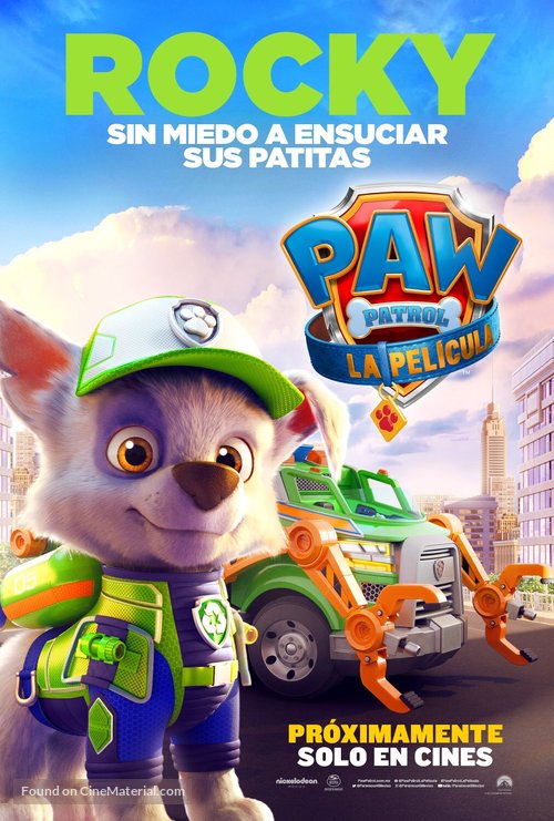 Paw Patrol: The Movie - Mexican Movie Poster