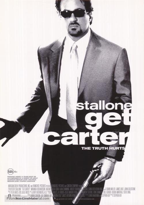 Get Carter - Australian Movie Poster