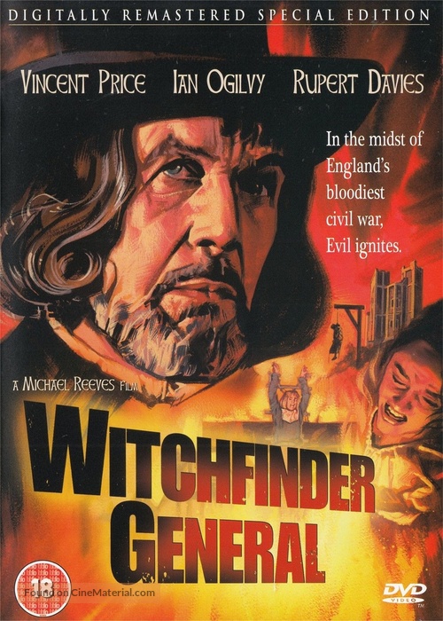 Witchfinder General - British DVD movie cover