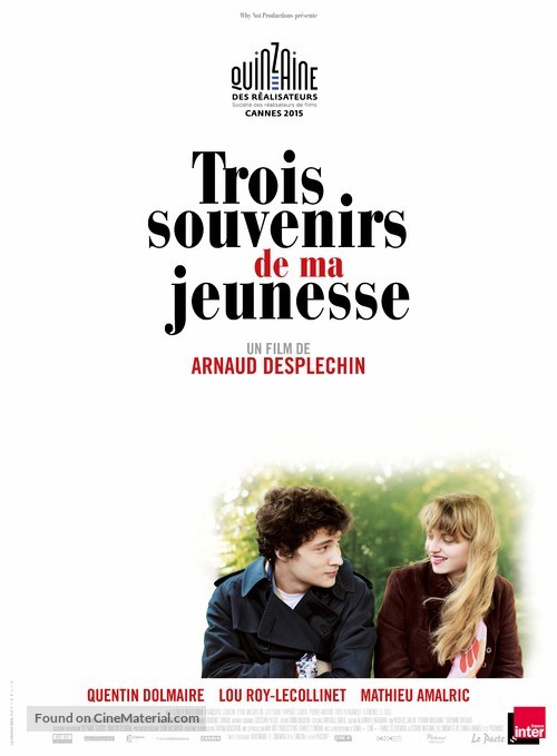 Trois souvenirs de ma jeunesse - French Movie Poster