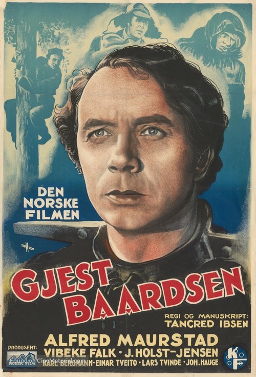 Gjest Baardsen - Norwegian Movie Poster