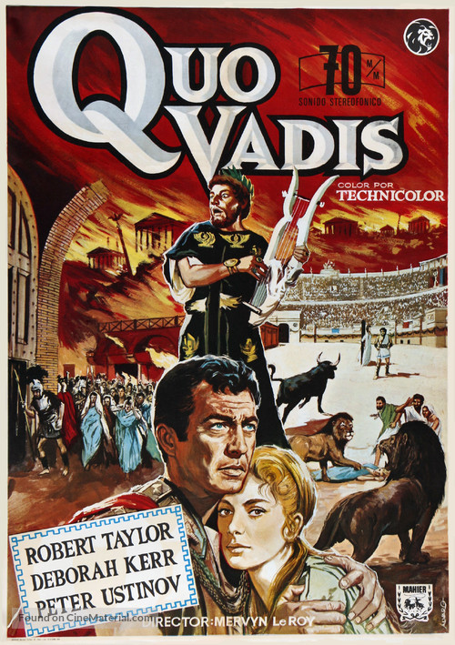 Quo Vadis - Spanish Movie Poster