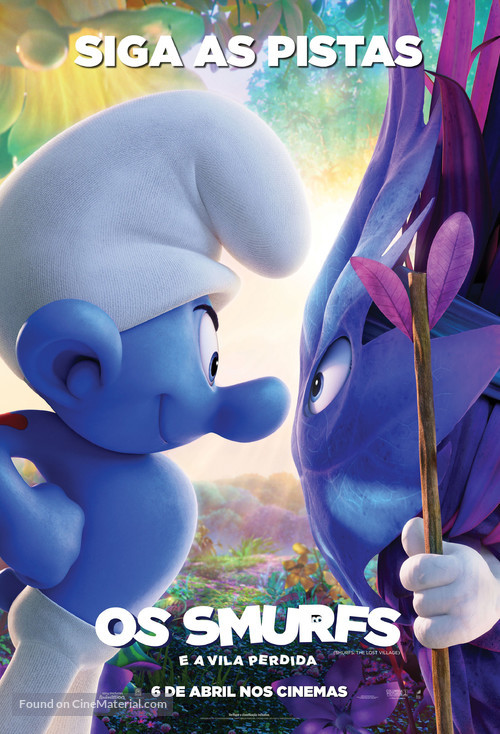 Smurfs: The Lost Village - Brazilian Movie Poster