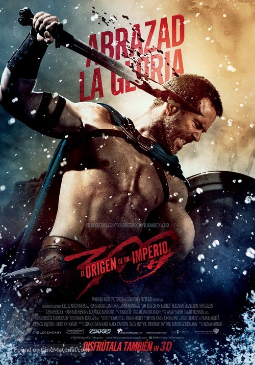 300: Rise of an Empire - Spanish Movie Poster