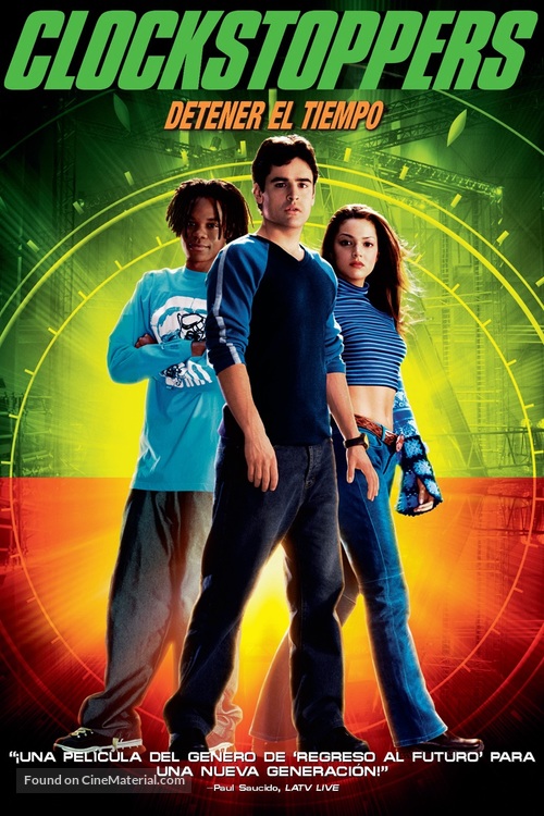 Clockstoppers - Spanish Movie Cover