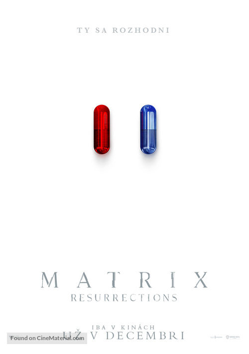 The Matrix Resurrections - Slovak Movie Poster