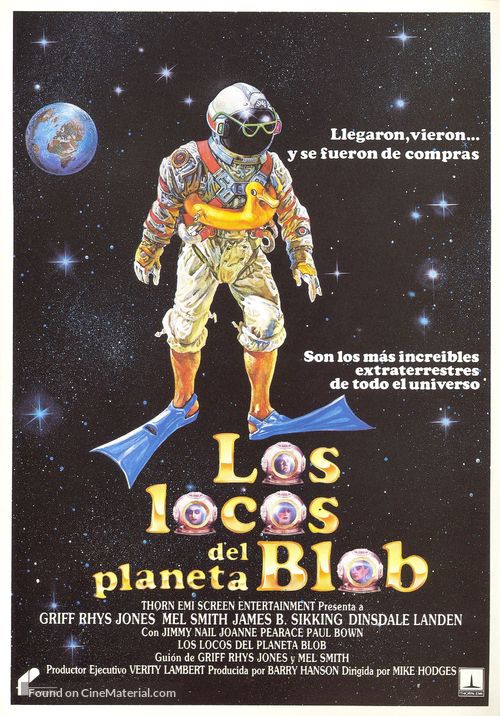 Morons from Outer Space - Spanish Movie Poster