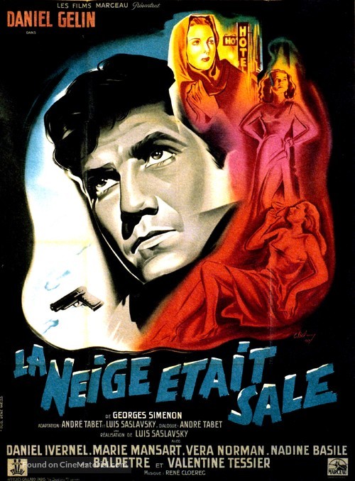La neige &eacute;tait sale - French Movie Poster