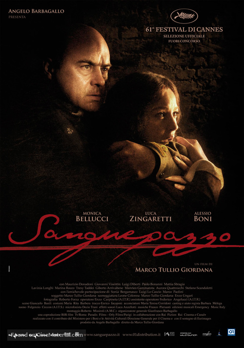 Sangue pazzo - Italian Movie Poster