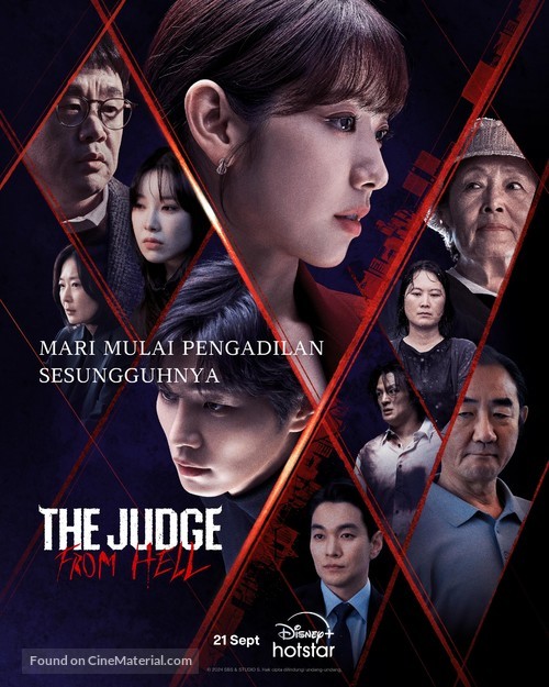 &quot;The Judge from Hell&quot; - Indonesian Movie Poster