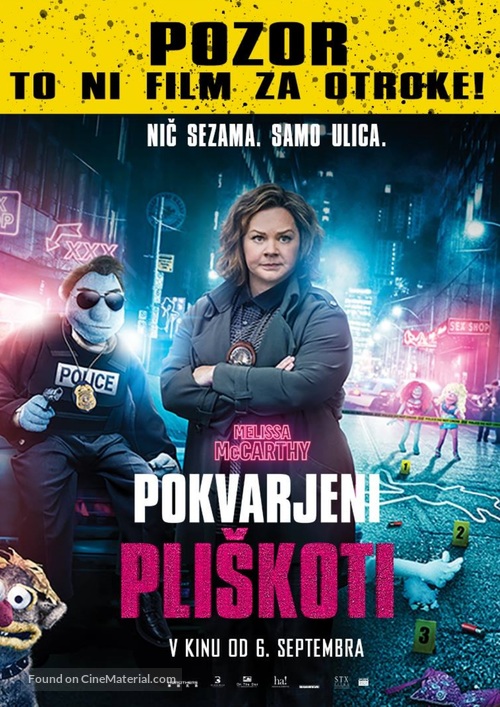 The Happytime Murders - Slovenian Movie Poster