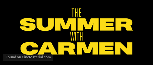 The Summer with Carmen - Greek Logo