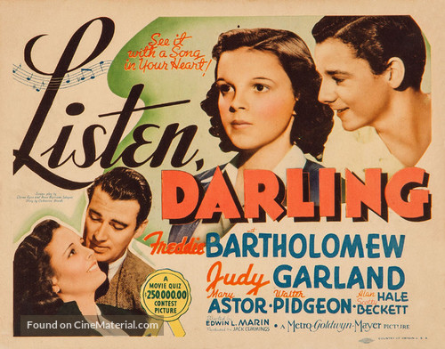 Listen, Darling - Movie Poster