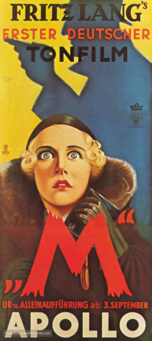 M - Austrian Movie Poster