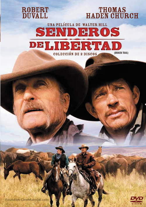 &quot;Broken Trail&quot; - Argentinian DVD movie cover