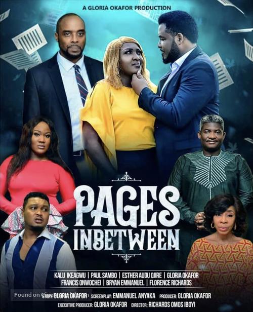 Pages in Between - South African Movie Poster