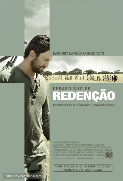 Machine Gun Preacher - Brazilian Movie Poster