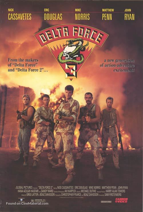 Delta Force 3: The Killing Game - Movie Poster