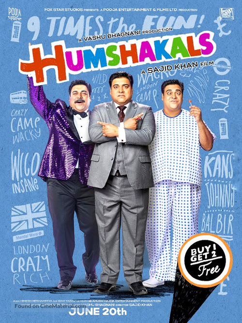 Humshakals - Indian Movie Poster