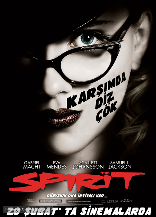 The Spirit - Turkish Movie Poster