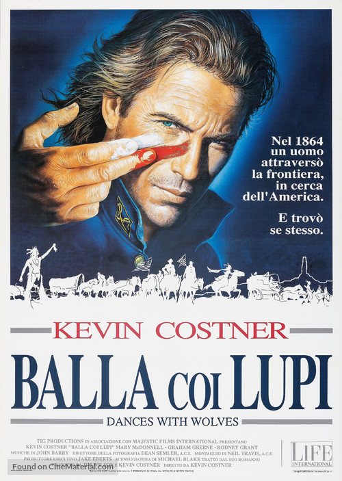 Dances with Wolves - Italian Movie Poster