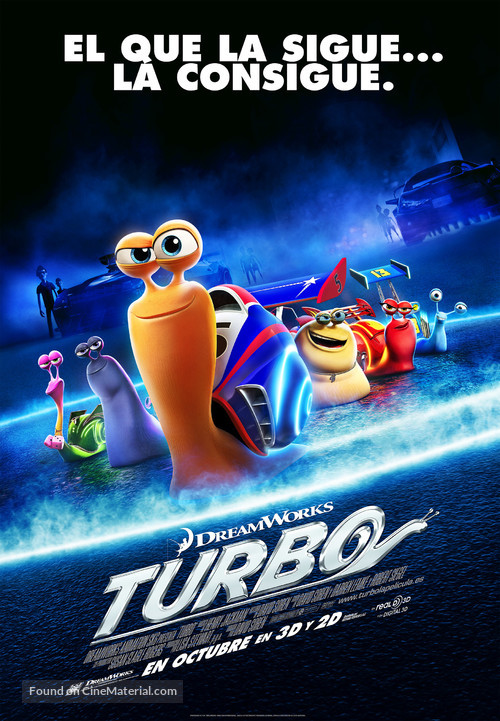 Turbo - Spanish Movie Poster