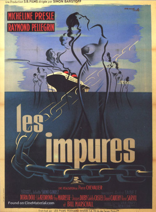 Impures, Les - French Movie Poster