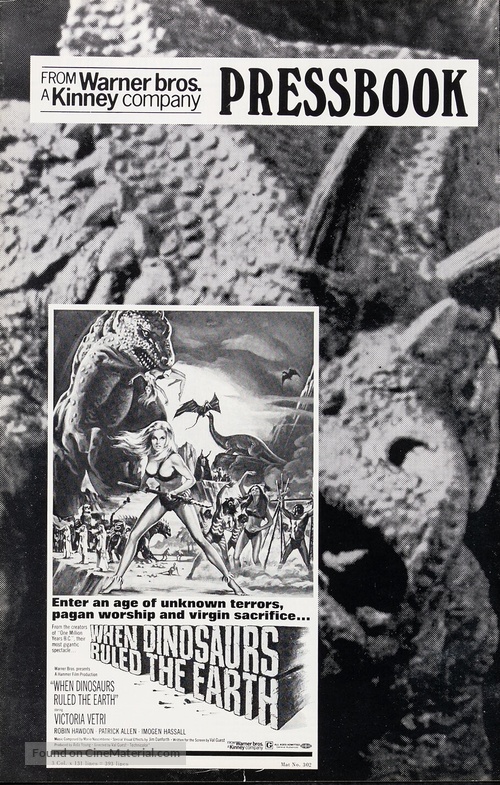When Dinosaurs Ruled the Earth - poster