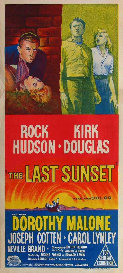 The Last Sunset - Australian Movie Poster