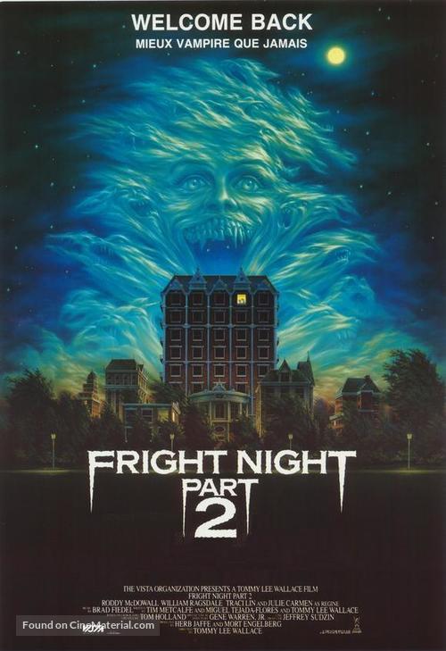 Fright Night Part 2 - Canadian Movie Poster