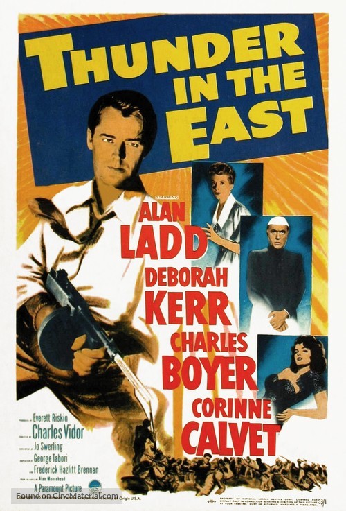 Thunder in the East - Movie Poster