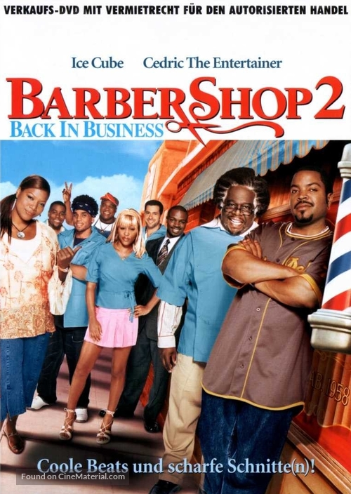 Barbershop 2: Back in Business - German Movie Cover