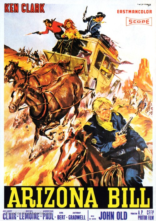 Strada per Fort Alamo, La - French Movie Poster