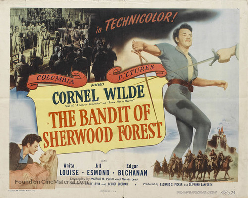 The Bandit of Sherwood Forest - Movie Poster