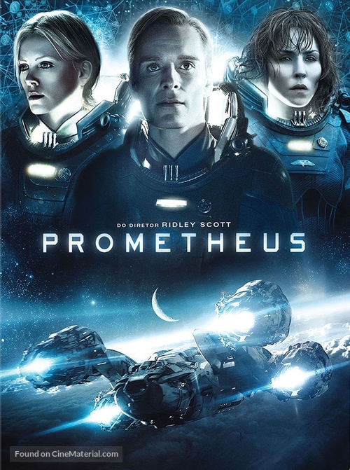 Prometheus - Brazilian DVD movie cover