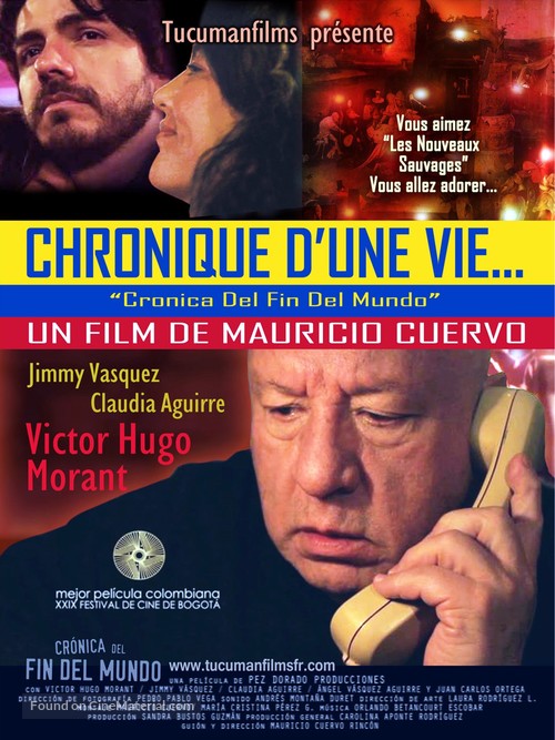 Cr&oacute;nica del Fin del Mundo - French Movie Poster