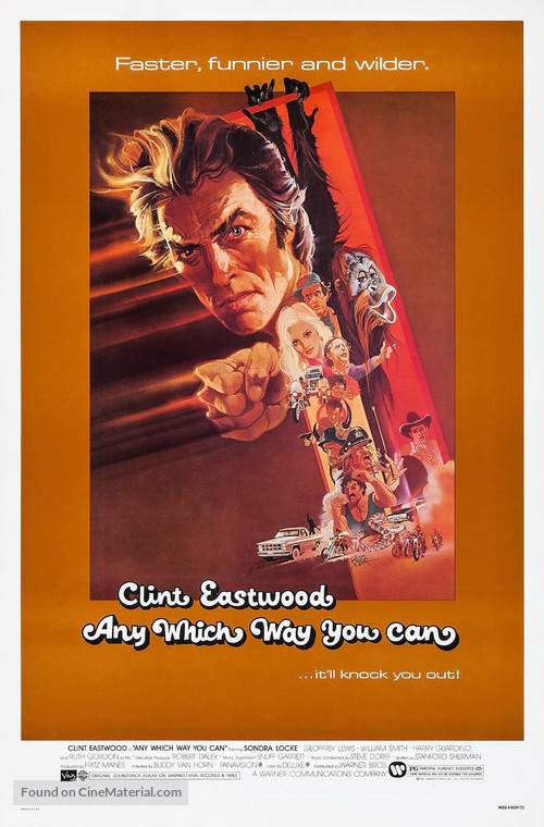 Any Which Way You Can - Movie Poster
