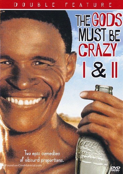 The Gods Must Be Crazy - DVD movie cover