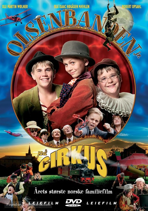 Olsenbanden Junior p&aring; cirkus - Norwegian Movie Cover