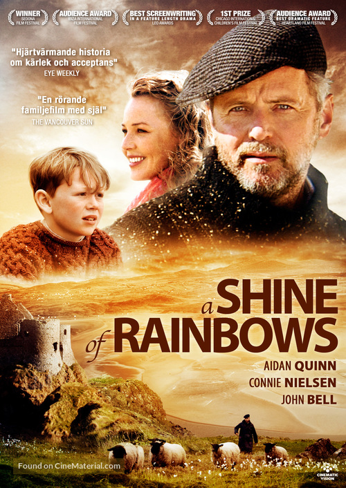 A Shine of Rainbows - Swedish DVD movie cover
