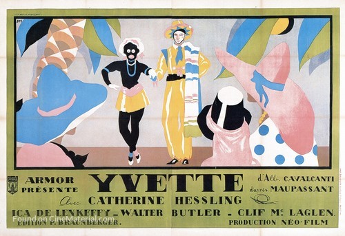 Yvette - French Movie Poster