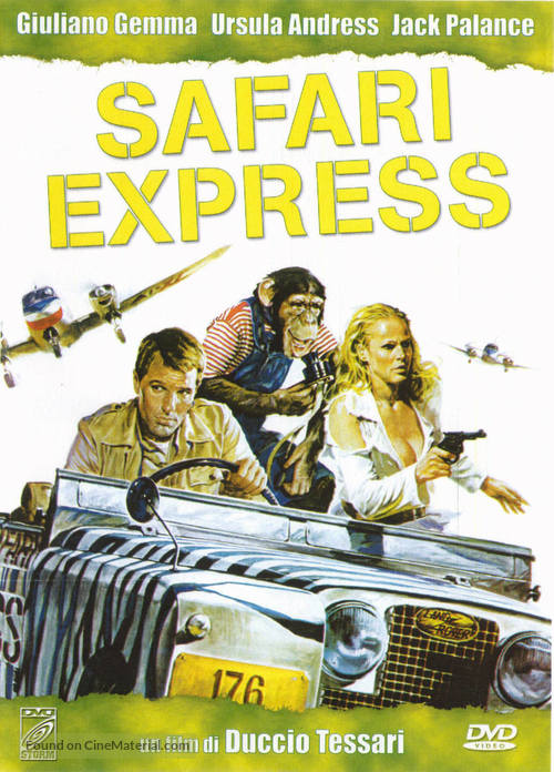Safari Express - Italian DVD movie cover