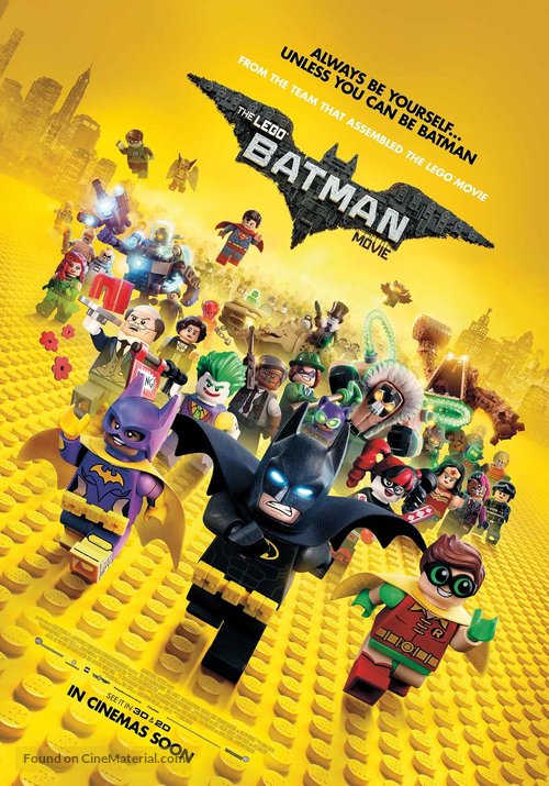 The Lego Batman Movie - British Movie Poster