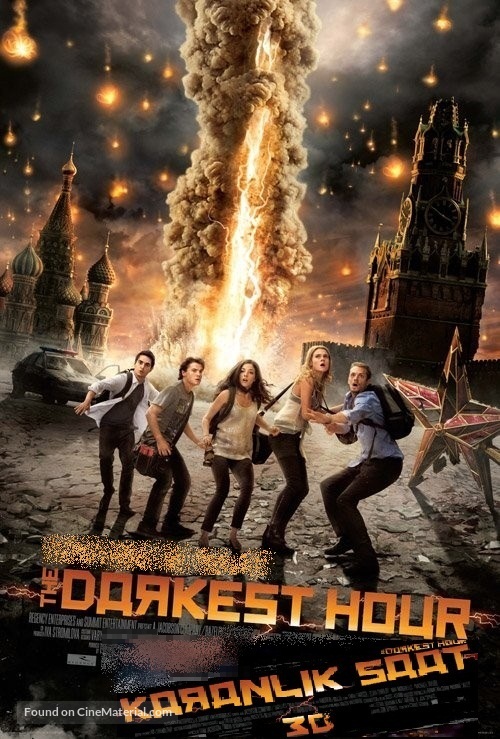 The Darkest Hour - Turkish Movie Poster