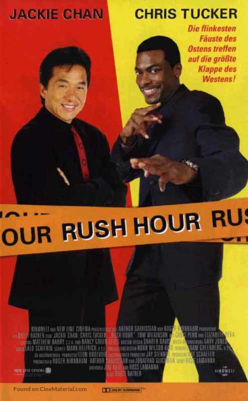 Rush Hour - German Movie Poster