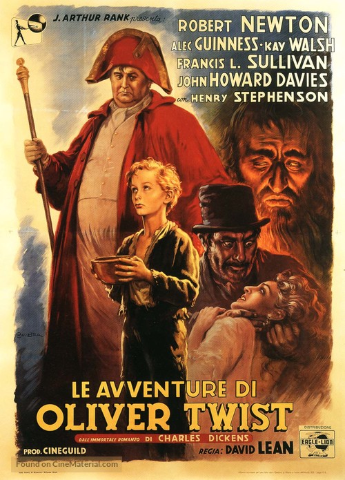 Oliver Twist - Italian Movie Poster